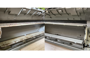 Before and After Chemical Overhaul Service from PureAir